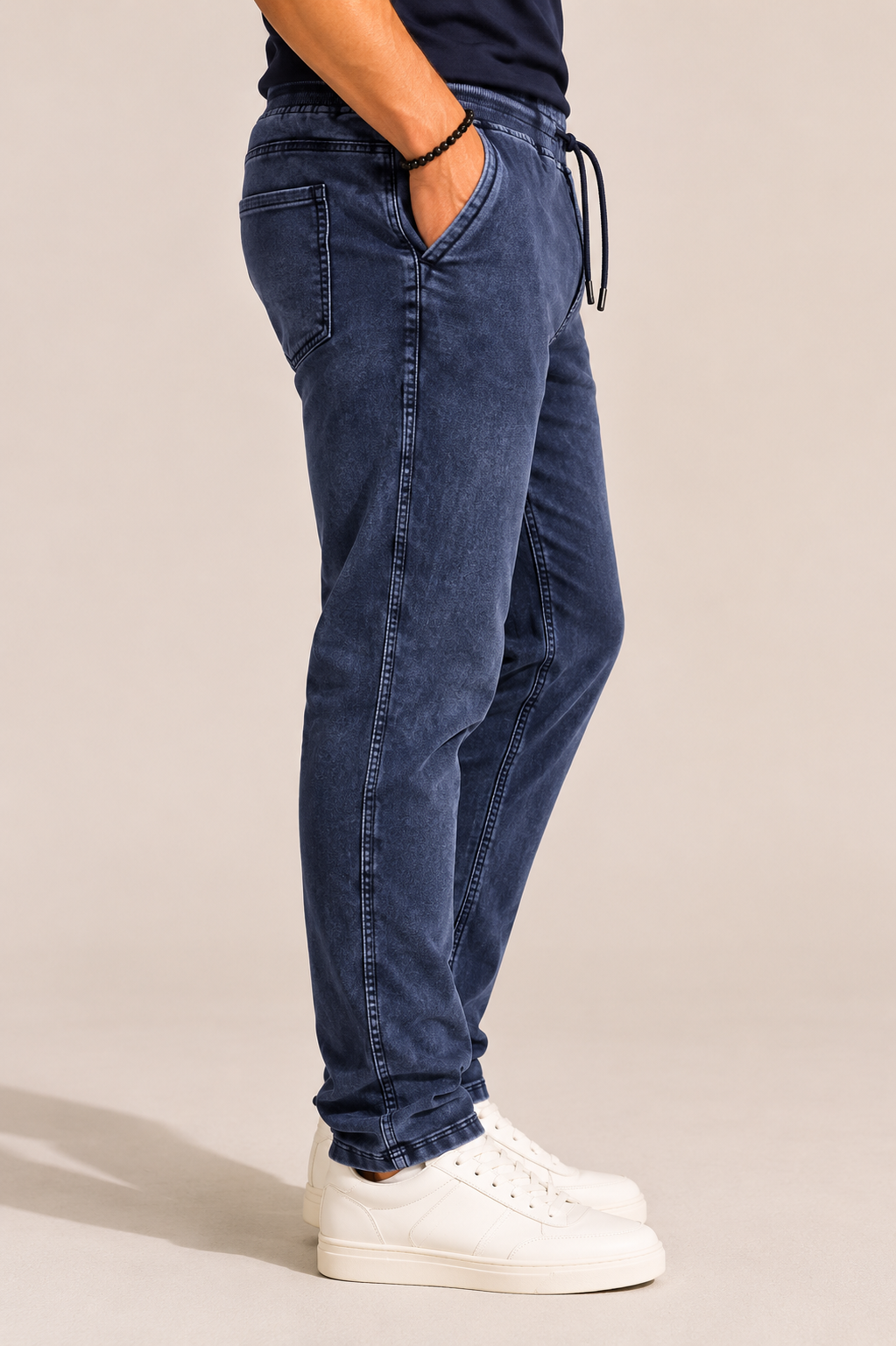 Men's Premium Denim Lower Pants Blue