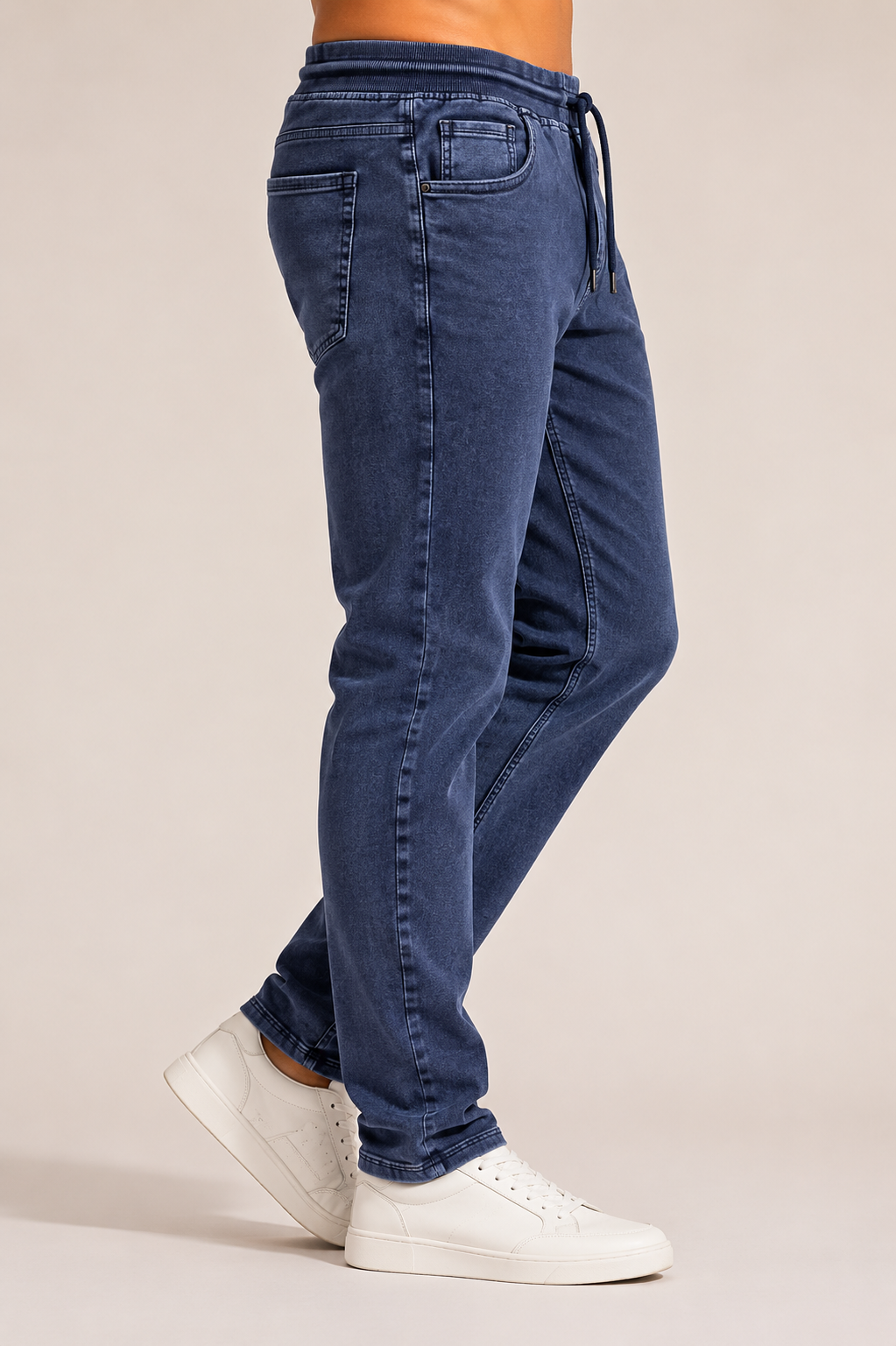 Men's Premium Denim Lower Pants Blue
