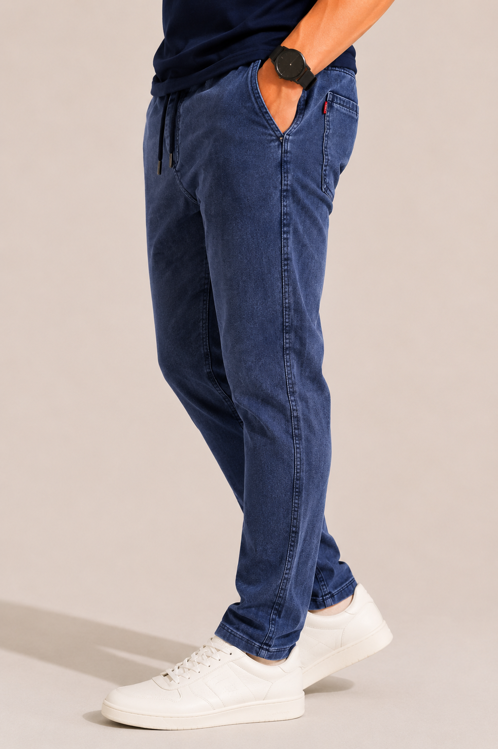 Men's Premium Denim Lower Pants Blue