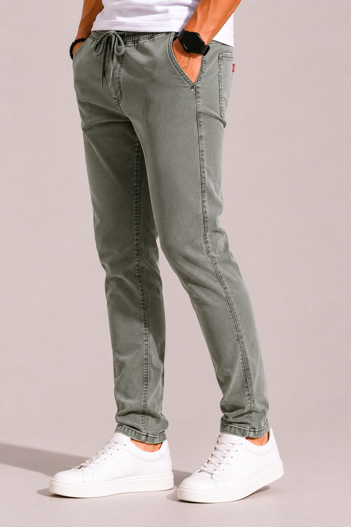 Men's Premium Denim Lower Track Pants